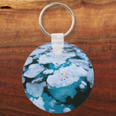 IJs en sneeuw | Polair Beer, Arctische Oceaan, Sva Sleutelhanger (Voorkant)