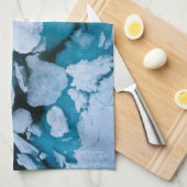 IJs en sneeuw | Polair Beer, Arctische Oceaan, Sva Theedoek (Quarter Fold)