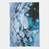 IJs en sneeuw | Polair Beer, Arctische Oceaan, Sva Theedoek (Verticaal)