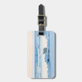 IJs en sneeuw | Polar Beer Iceberg Noorwegen Bagagelabel (Voorkant verticaal)