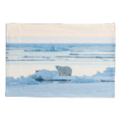 IJs en sneeuw | Polar Beer Iceberg Noorwegen Kussensloop (Achterkant)