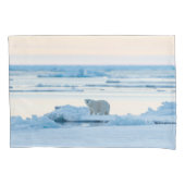 IJs en sneeuw | Polar Beer Iceberg Noorwegen Kussensloop (Voorkant)