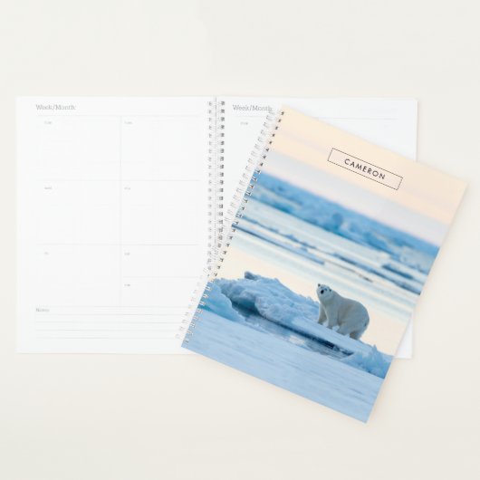 IJs en sneeuw | Polar Beer Iceberg Noorwegen Planner (Display)