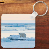 IJs en sneeuw | Polar Beer Iceberg Noorwegen Sleutelhanger (Achterkant)