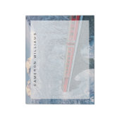 IJs en sneeuw | Red Bernina Express Train Zwitserl Notitieblok (Linkerzijde)