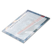 IJs en sneeuw | Red Bernina Express Train Zwitserl Notitieblok (Schuin)