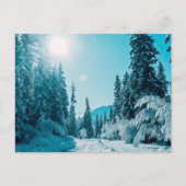 IJs en sneeuw | Reserve voor de Natuur van Altai,  Briefkaart (Voorkant)