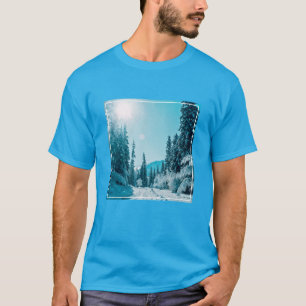 IJs en sneeuw   Reserve voor de Natuur van Altai,  T-shirt