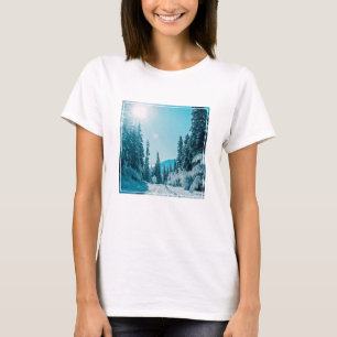 IJs en sneeuw Reserve voor de Natuur van Altai, T-shirt