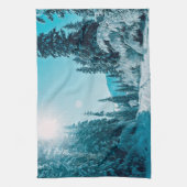 IJs en sneeuw | Reserve voor de Natuur van Altai,  Theedoek (Verticaal)