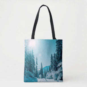 IJs en sneeuw Reserve voor de Natuur van Altai, Tote Bag