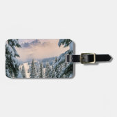 IJs en sneeuw | Rosengarten, Duitsland Bagagelabel (Voorkant horizontaal)