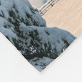 IJs en sneeuw | Rosengarten, Duitsland Fleece Deken (Hoek)