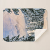 IJs en sneeuw | Rosengarten, Duitsland Sherpa Deken (Voorkant (horizontaal))