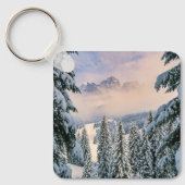 IJs en sneeuw | Rosengarten, Duitsland Sleutelhanger (Voorkant)