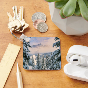 IJs en sneeuw Rosengarten, Duitsland Sleutelhanger