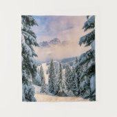 IJs en sneeuw | Rosengarten, Duitsland Wandkleed (Voorkant)