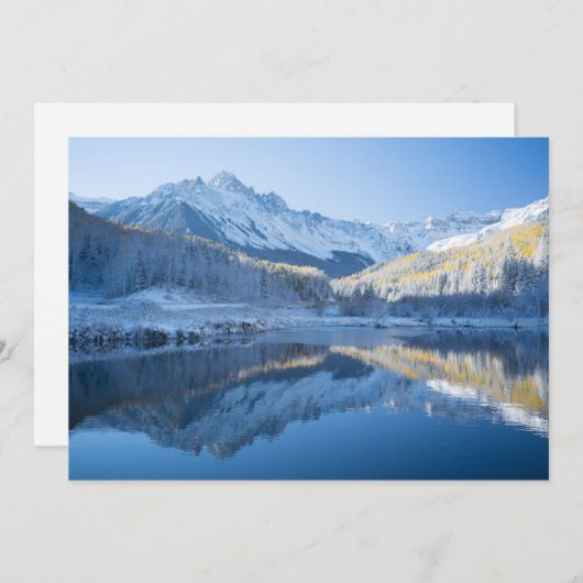 IJs en sneeuw | Silverton, Colorado Bedankkaart (Voorkant / Achterkant)