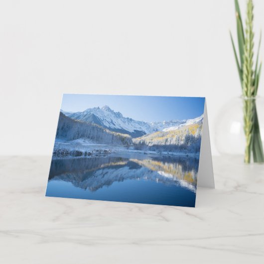 IJs en sneeuw | Silverton, Colorado Kaart (Voorkant)