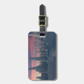 IJs en sneeuw | Sneeuwwerende bomen, Lapland, Finl Bagagelabel (Voorkant verticaal)