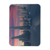 IJs en sneeuw | Sneeuwwerende bomen, Lapland, Finl Magneet (Verticaal)