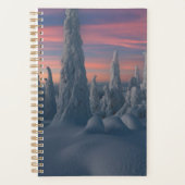 IJs en sneeuw | Sneeuwwerende bomen, Lapland, Finl Planner (Voorkant)