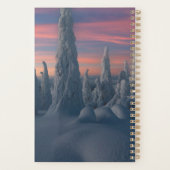 IJs en sneeuw | Sneeuwwerende bomen, Lapland, Finl Planner (Achterkant)