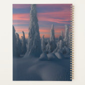 IJs en sneeuw | Sneeuwwerende bomen, Lapland, Finl Planner (Achterkant)