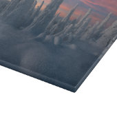 IJs en sneeuw | Sneeuwwerende bomen, Lapland, Finl Snijplank (Hoek)