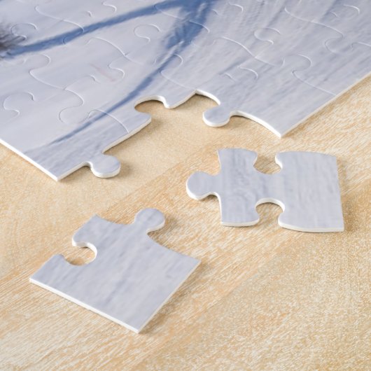 IJs en sneeuw | Snowscape European Alps, Italië Legpuzzel (Zijkant)