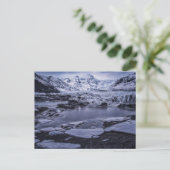 IJs en sneeuw | Sólheimajökull Glacier, IJsland Briefkaart (Staand voorkant)