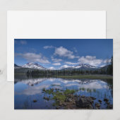 IJs en sneeuw | Sparks Lake, Oregon Bedankkaart (Voorkant / Achterkant)
