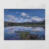 IJs en sneeuw | Sparks Lake, Oregon Briefkaart (Voorkant)