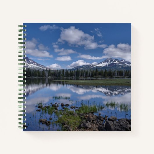 IJs en sneeuw | Sparks Lake, Oregon Notitieboek (Voorkant)