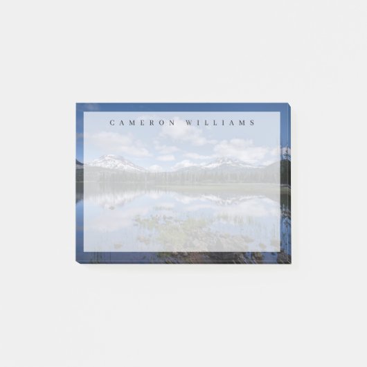 IJs en sneeuw | Sparks Lake, Oregon Post-it® Notes (Voorkant)
