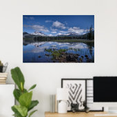 IJs en sneeuw | Sparks Lake, Oregon Poster (Thuiskantoor)
