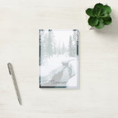 IJs en sneeuw | Streaming in een sneeuwwinterlands Post-it® Notes (Kantoor)
