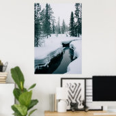 IJs en sneeuw | Streaming in een sneeuwwinterlands Poster (Thuiskantoor)