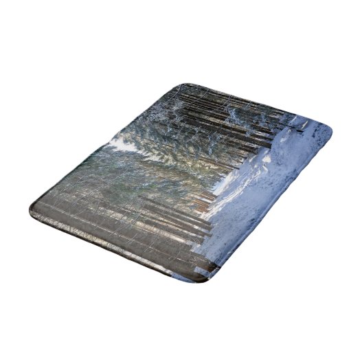 IJs en sneeuw | Tatra-gebergte, Polen Badmat (Gekanteld)