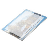 IJs en sneeuw | Winter Log Cabin Swiss Alps Notitieblok (Schuin)