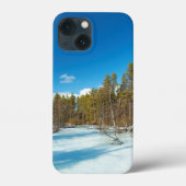 IJs en sneeuw | Winterlandschap Case-Mate iPhone Case (Achterkant)