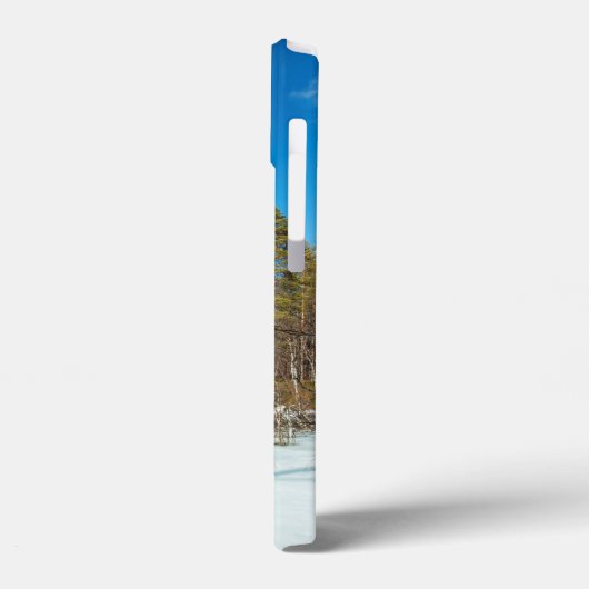 IJs en sneeuw | Winterlandschap Case-Mate iPhone Case (Achterkant / Links)