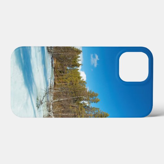IJs en sneeuw | Winterlandschap Case-Mate iPhone Case (Achterkant (horizontaal))