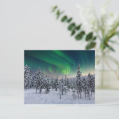 IJs en sneeuw | Winterlandschap in Finland Briefkaart (Staand voorkant)