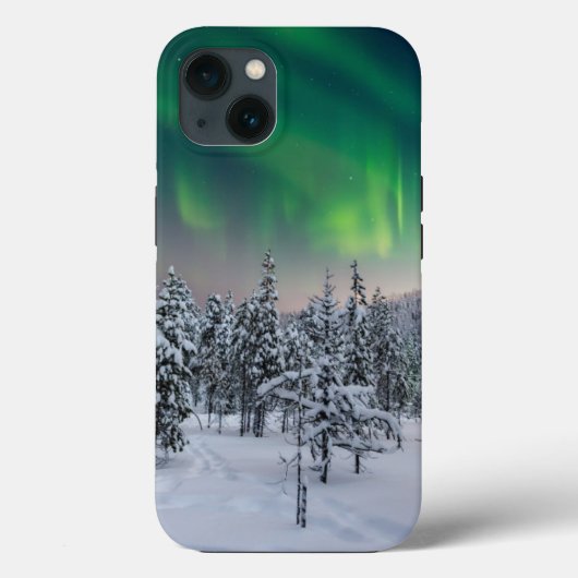 IJs en sneeuw | Winterlandschap in Finland Case-Mate iPhone Case (Achterkant)