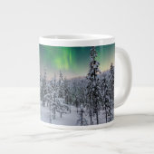 IJs en sneeuw | Winterlandschap in Finland Grote Koffiekop (Voorkant rechts)