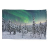 IJs en sneeuw | Winterlandschap in Finland Kussensloop (Achterkant)