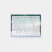 IJs en sneeuw | Winterlandschap in Finland Post-it® Notes (Voorkant)