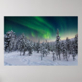 IJs en sneeuw | Winterlandschap in Finland Poster (Voorkant)