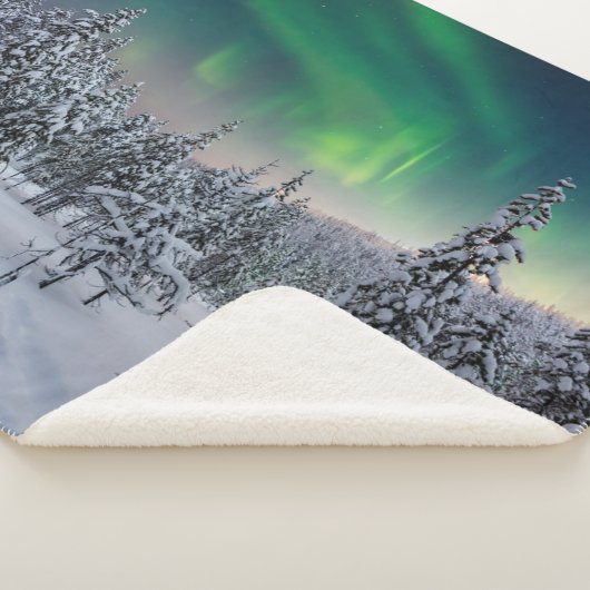 IJs en sneeuw | Winterlandschap in Finland Sherpa Deken (3/4)